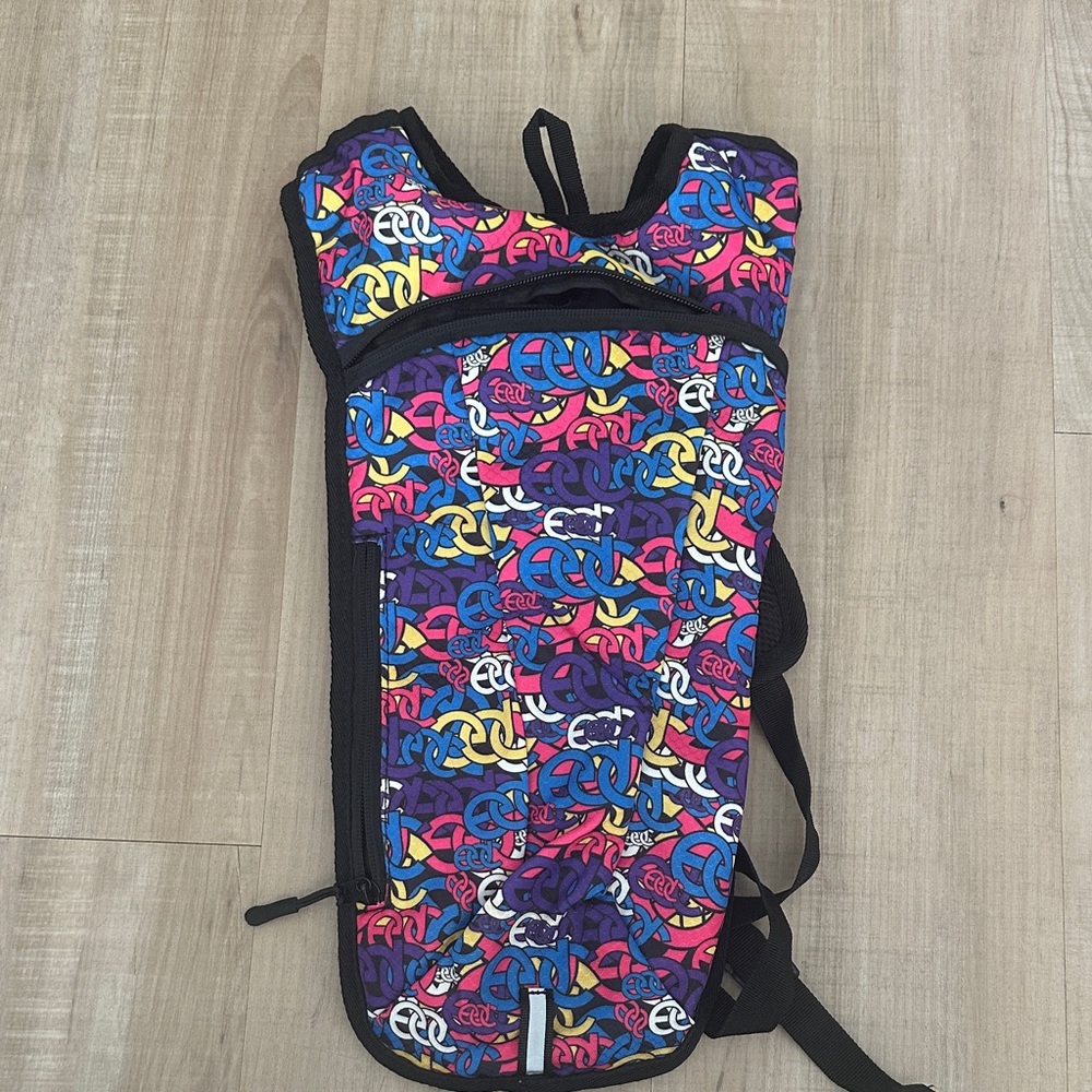 Vibrant Multicolor CamelBack Travel Bag- Water Pouch Not Included